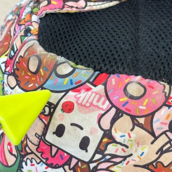Ju-Ju-Be x Tokidoki MiniBe Mini Backpack w 2 Charms Rare Tokipops Print *Read